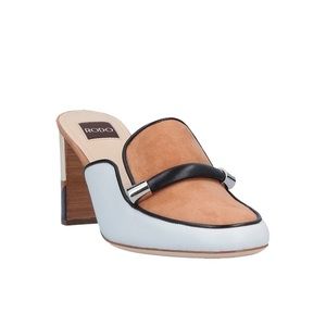BNIB RODO heeled mules